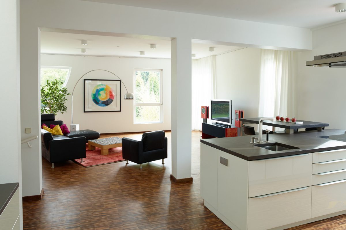 Bright living room